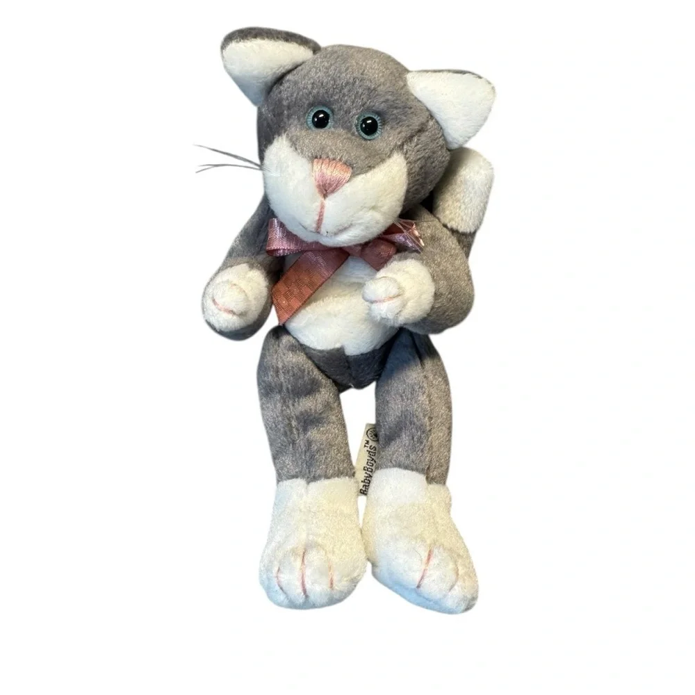 NWT New Vintage 1990 Boyds Bears Callie Fuzzbucket Cat